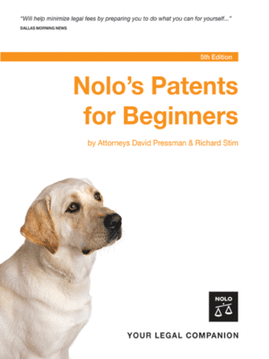 cover image of Nolo's Patents for Beginners